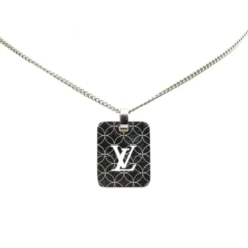 Pre-owned Metal necklaces , female, Sizes: ONE SIZE - Louis Vuitton Vintage - Modalova