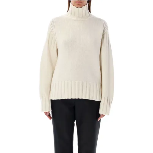 Natural Knitwear High Neck Cashmere , female, Sizes: XS - Jil Sander - Modalova