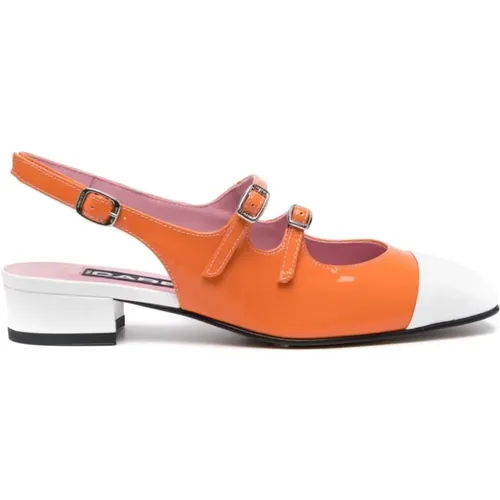 Farbblock Flache Schuhe , Damen, Größe: 36 1/2 EU - Carel - Modalova