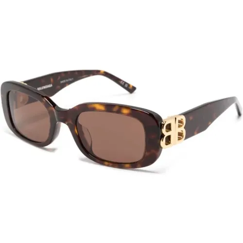 Bb0310Sk 002 Sunglasses , female, Sizes: 53 MM - Balenciaga - Modalova