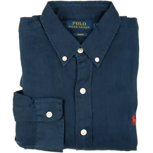Button-Up Shirts , male, Sizes: S, M, L, 2XL, XL - Ralph Lauren - Modalova
