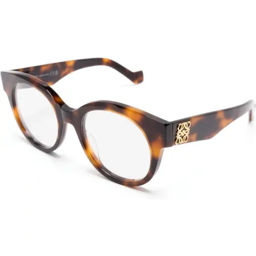 Braun/Havanna Optische Brille Stilvoll und vielseitig , Damen, Größe: 51 MM - Loewe - Modalova