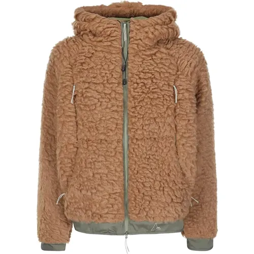 Furry Jacket , male, Sizes: XL, L - ROA - Modalova