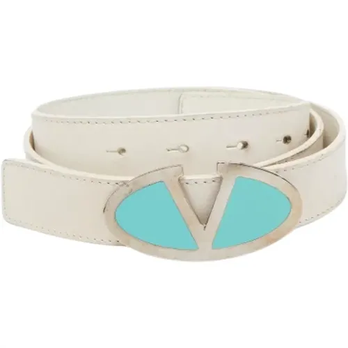 Pre-owned Leather belts , female, Sizes: ONE SIZE - Valentino Vintage - Modalova
