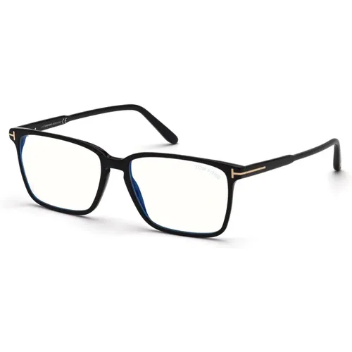 Modebrille Schwarzer Rahmen , Herren, Größe: 54 MM - Tom Ford - Modalova