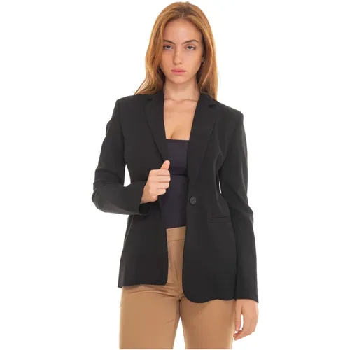 Tarocchi Jacket with 1 Button , female, Sizes: S, XL, XS, L, M - Pennyblack - Modalova