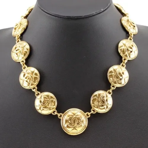 Pre-owned Metal chanel-jewelry , female, Sizes: ONE SIZE - Chanel Vintage - Modalova