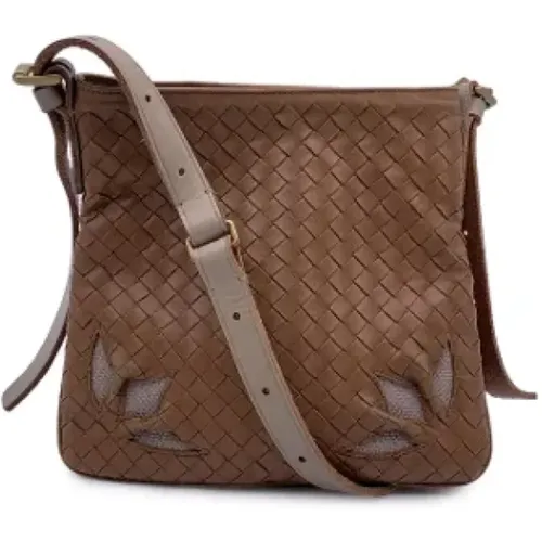 Pre-owned Leder schultertasche - Bottega Veneta Vintage - Modalova