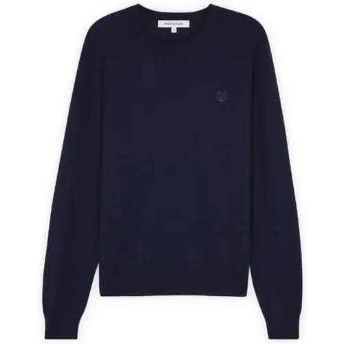 Blauer Logopullover Maison Kitsuné - Maison Kitsuné - Modalova