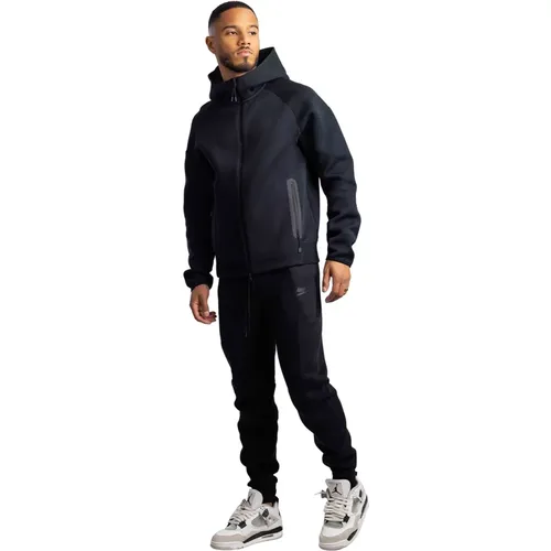 Tech Fleece Herren Trainingsanzug Schwarz , Herren, Größe: XS - Nike - Modalova