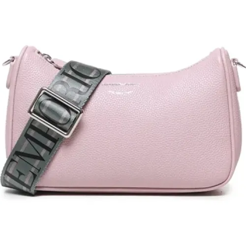 Rosa Taschen mit Reißverschluss und Verstellbarem Schulterriemen - Emporio Armani - Modalova