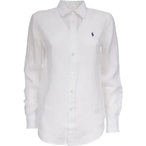 Shirts,Leinenhemd mit spitzem Kragen - Polo Ralph Lauren - Modalova