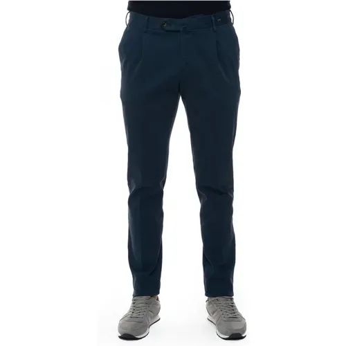 Fliesen Micro Print Skinny Fit Chino - Pt01 - Modalova