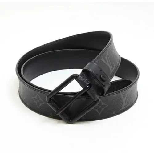 Pre-owned Leather belts , male, Sizes: ONE SIZE - Louis Vuitton Vintage - Modalova