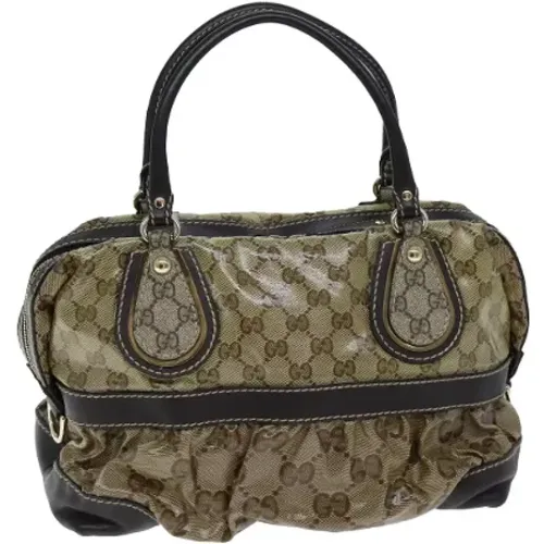 Pre-owned Canvas gucci-bags , female, Sizes: ONE SIZE - Gucci Vintage - Modalova