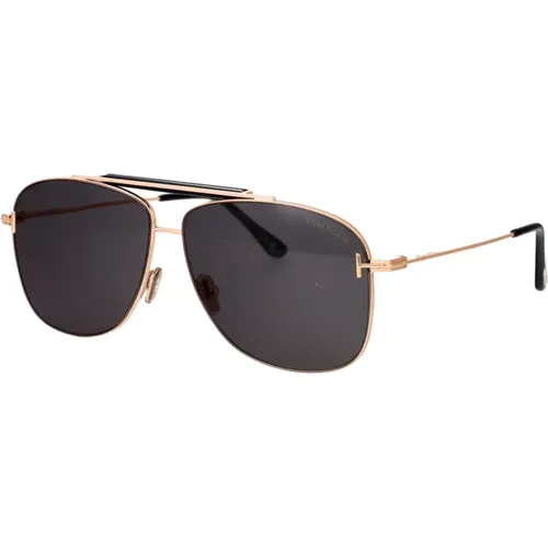 Jaden Stilvolle Sonnenbrille für den Sommer , Herren, Größe: 60 MM - Tom Ford - Modalova