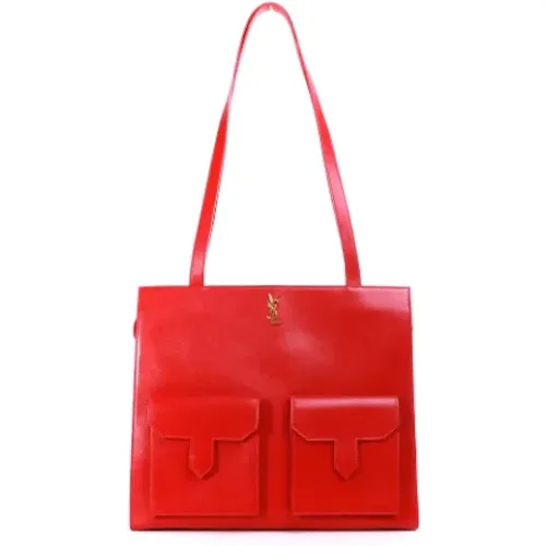 Pre-owned Leather totes , female, Sizes: ONE SIZE - Yves Saint Laurent Vintage - Modalova