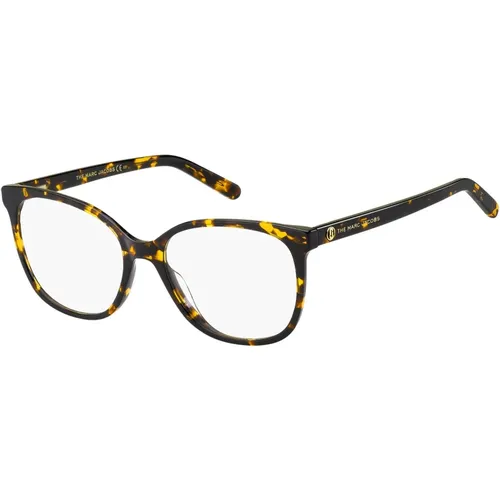 Braun Havana Brillengestelle , unisex, Größe: 53 MM - Marc Jacobs - Modalova