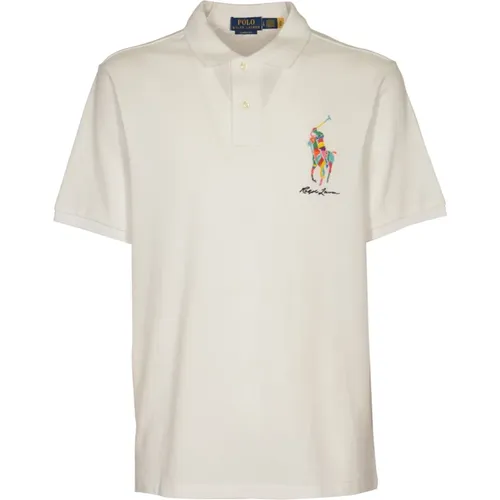 Weiße Polo Shirts und Polos , Herren, Größe: XL - Ralph Lauren - Modalova