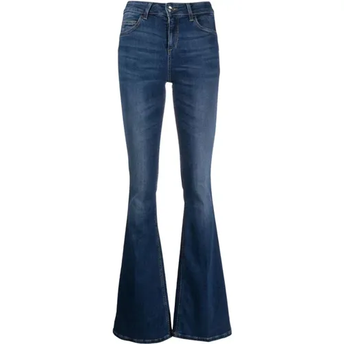 Indigo Flared High-Waist Jeans - Liu Jo - Modalova