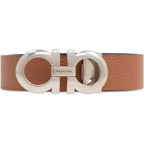 Reversible belt , male, Sizes: 110 CM, 105 CM - Salvatore Ferragamo - Modalova