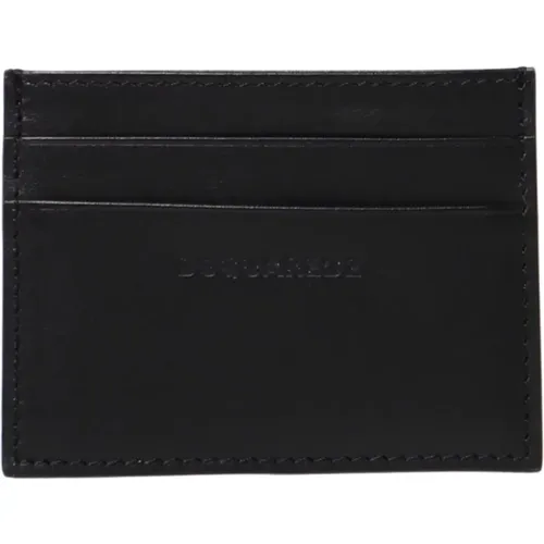 Luxury Credit Card Holder , male, Sizes: ONE SIZE - Dsquared2 - Modalova