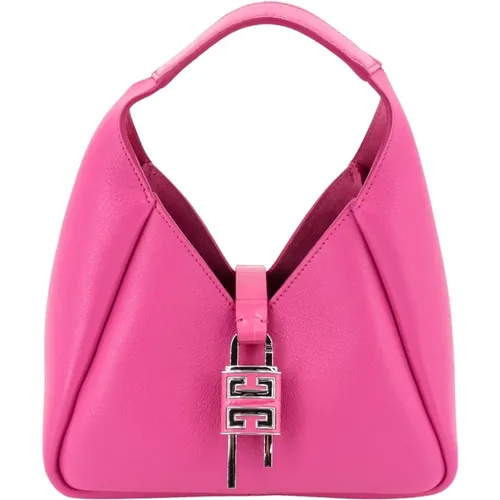 Leather Animal Print Shoulder Bag , female, Sizes: ONE SIZE - Givenchy - Modalova
