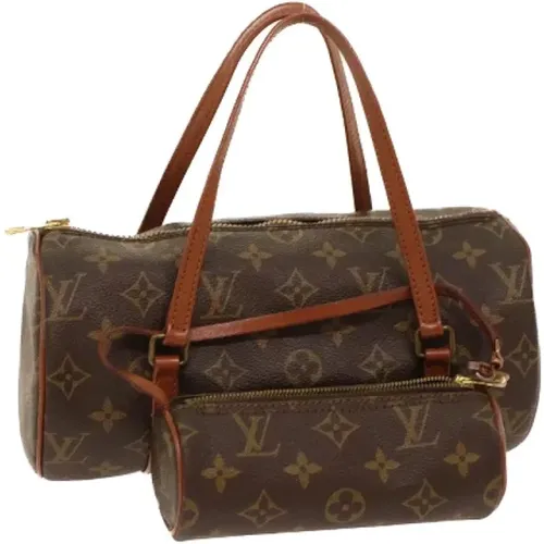 Pre-owned Canvas handbags , female, Sizes: ONE SIZE - Louis Vuitton Vintage - Modalova