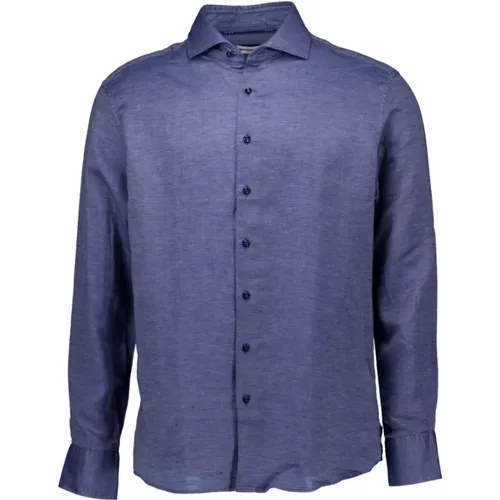 Casual Shirts , male, Sizes: 2XL, 5XL, L, M - Eterna - Modalova