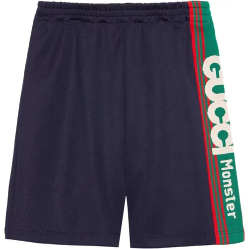 Kinder Bermuda Shorts mit Logo - Gucci - Modalova