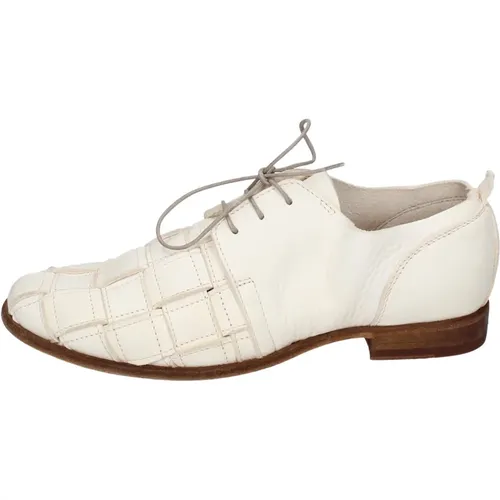 Vintage Leather Elegant Shoes for Women , female, Sizes: 4 UK - Moma - Modalova