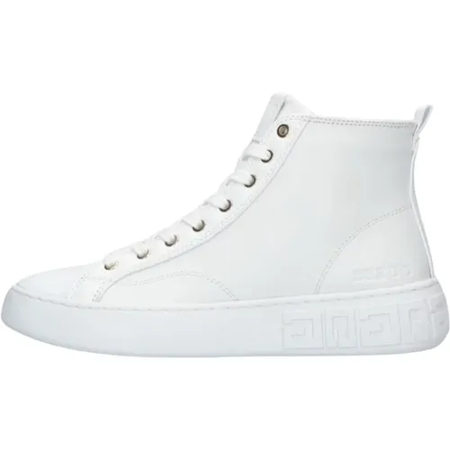 Weiße High-Top-Sneaker Invyte - Guess - Modalova