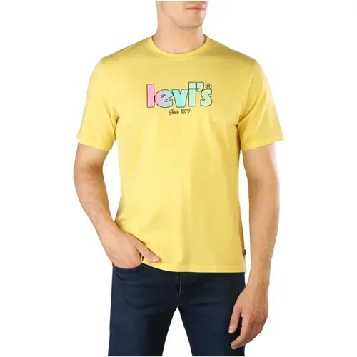 Herren T-Shirt mit kurzen Ärmeln und Rundhalsausschnitt Levi's - Levis - Modalova