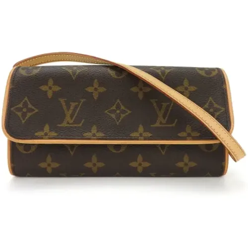 Pre-owned Canvas shoulder-bags , female, Sizes: ONE SIZE - Louis Vuitton Vintage - Modalova