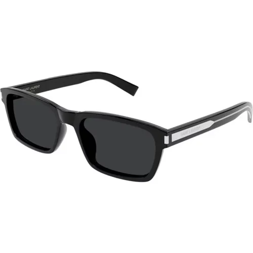 Schwarze Sonnenbrille SL 662 - Saint Laurent - Modalova