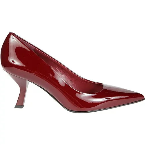 Patent Leather Heels , female, Sizes: 3 UK, 4 1/2 UK, 6 UK, 4 UK, 5 UK - Sergio Levantesi - Modalova