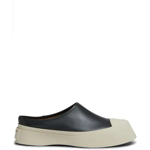 Schwarze Slip-On Sneakers , Herren, Größe: 40 EU - Marni - Modalova