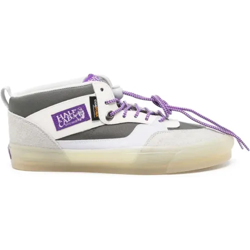 Graue High-Top Sneakers mit Logo Patch - Vans - Modalova