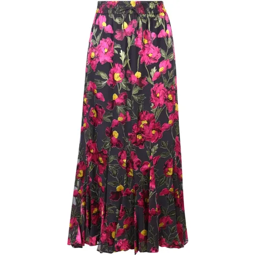 Printed skirt , female, Sizes: S - alice + olivia - Modalova