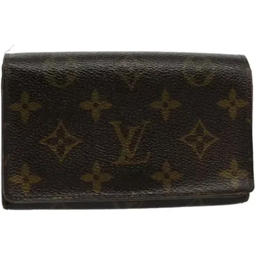 Pre-owned Canvas wallets , female, Sizes: ONE SIZE - Louis Vuitton Vintage - Modalova