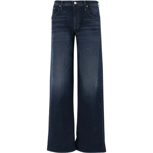 Ausgestellte Jeans aus Stretch-Baumwolle , Damen, Größe: W28 - Mother - Modalova