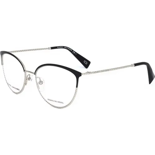 Black Pale Gold Eyewear Frames , unisex, Sizes: 53 MM - Marc Jacobs - Modalova