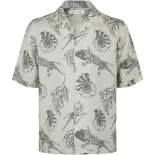 AX Shirt in Scandinavian Style , male, Sizes: XL, L, S, M - Samsøe Samsøe - Modalova