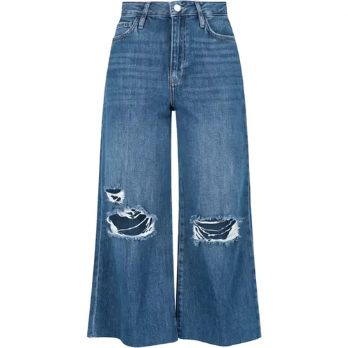 Breite Jeans , Damen, Größe: W24 - Frame - Modalova