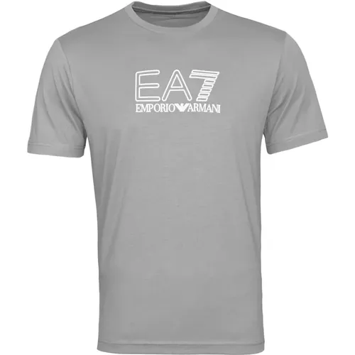 Sportlich Elegant Crew-Neck T-Shirt - Emporio Armani EA7 - Modalova