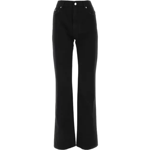 Pantalone Wide Jeans , Damen, Größe: S - Dolce & Gabbana - Modalova