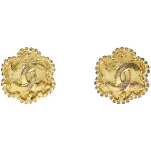 Pre-owned Metal earrings , female, Sizes: ONE SIZE - Chanel Vintage - Modalova