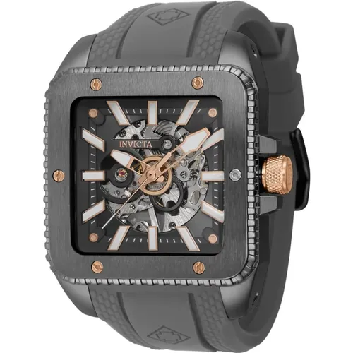 Cuadro 44005 Men's Mechanical Watch - 45mm , male, Sizes: ONE SIZE - Invicta Watches - Modalova