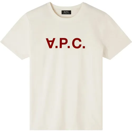 VPC Farbe T-Shirt , Herren, Größe: L - A.P.C. - Modalova