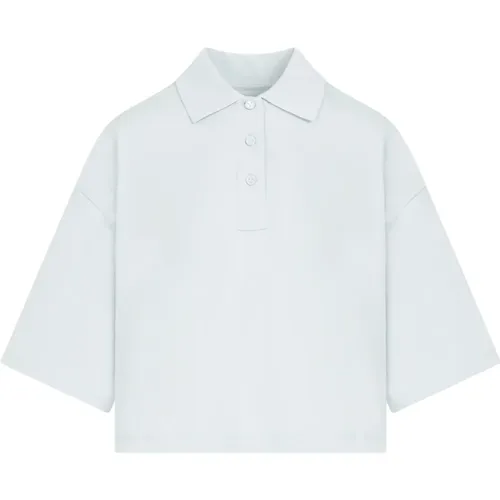 Cotton Polo Shirt , female, Sizes: M, XS - Bottega Veneta - Modalova
